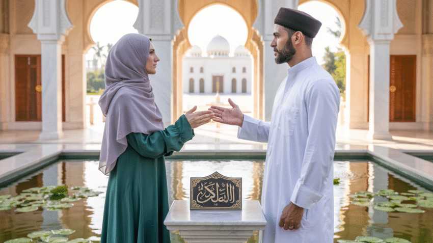 Ilustrasi proses merujuk dalam hukum Islam