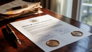 Contoh surat jual beli tanah dengan detail transaksi properti