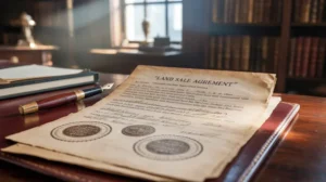 Contoh surat perjanjian jual beli tanah