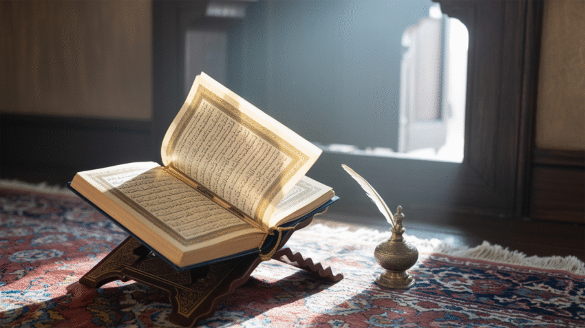 Ilustrasi hadis dan Alquran