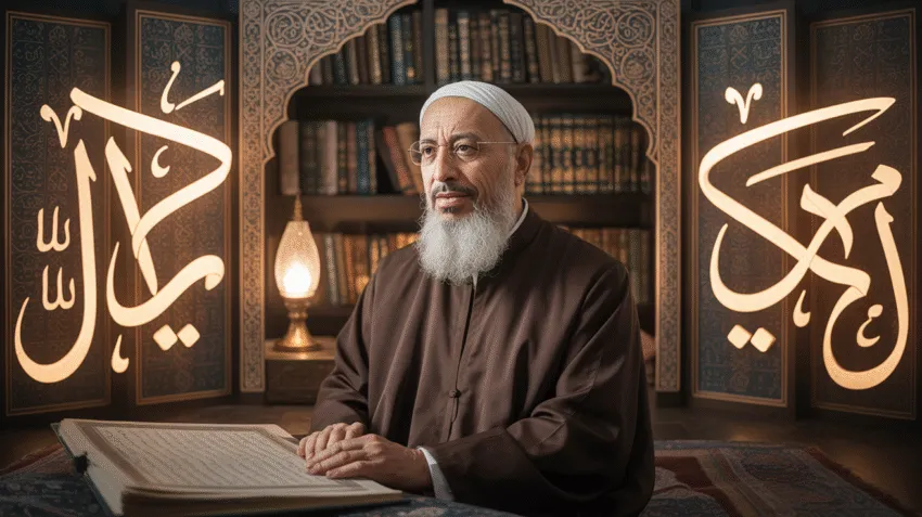 Ilustrasi kata-kata Imam Syafi'i yang penuh hikmah