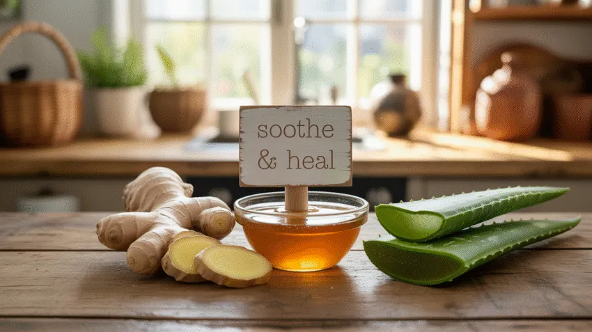 Obat alami amandel dengan bahan herbal alami