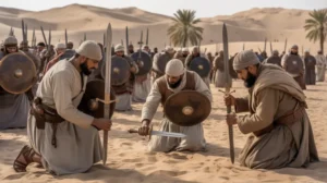 Gambar Ilustrasi Perang Uhud