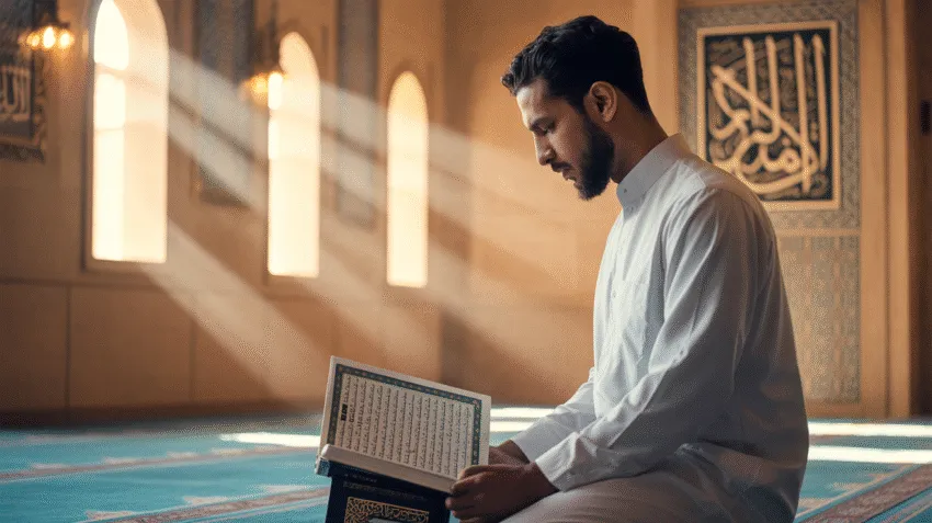 Ilustrasi tentang iman kepada Allah dalam ajaran Islam