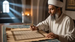 Ilustrasi rukun iman dalam ajaran Islam