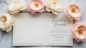 Koleksi undangan pernikahan simple dengan desain elegan dan minimalis