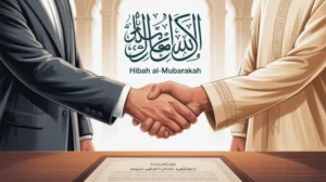 Ilustrasi proses akad hibah dalam hukum Islam