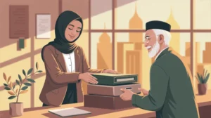 Ilustrasi akhlak mulia Rasulullah dalam kehidupan sehari-hari