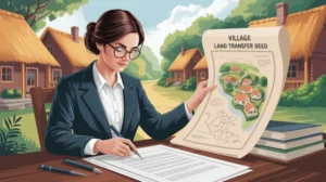 Proses pembuatan akta jual beli tanah dari desa dengan notaris PPAT