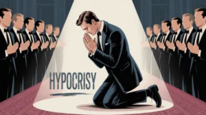 Ilustrasi tentang riya dalam ibadah