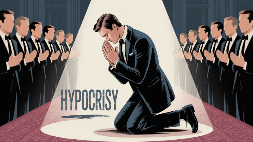 Ilustrasi tentang riya dalam ibadah