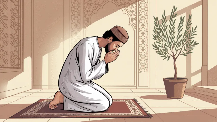 Ilustrasi konsep tawadhu dalam kehidupan sehari-hari