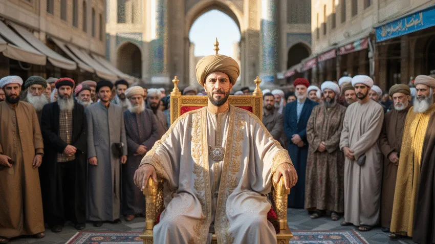 Ilustrasi berdirinya Daulah Abbasiyah