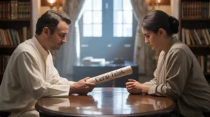 Ilustrasi perceraian talak dalam hukum Islam