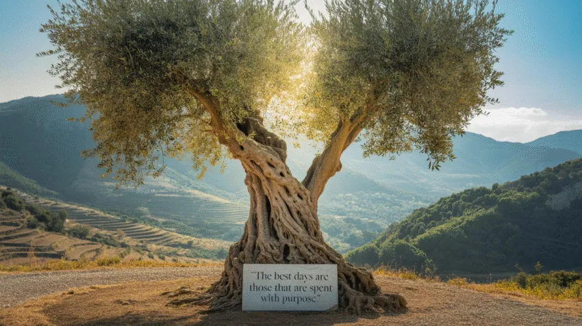 Kata bijak islami tentang kehidupan dengan latar belakang alam yang damai