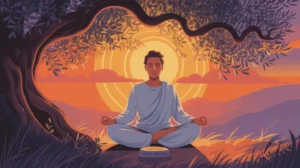 Ilustrasi keutamaan sabar dalam menghadapi ujian hidup