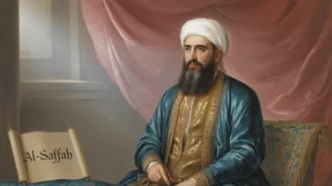 Ilustrasi Abu al-Abbas al-Saffah, khalifah pertama Dinasti Abbasiyah
