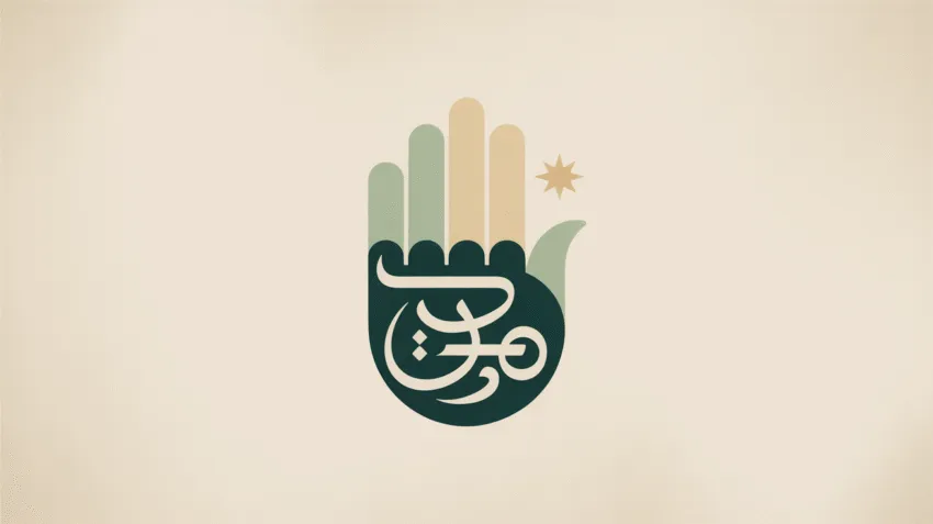 Logo Ikhlas Beramal yang menggambarkan keikhlasan dalam beramal
