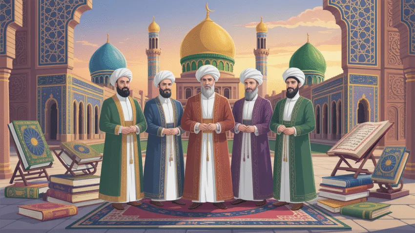 Ilustrasi sejarah pendiri Dinasti Abbasiyah dan peninggalan peradaban Islam