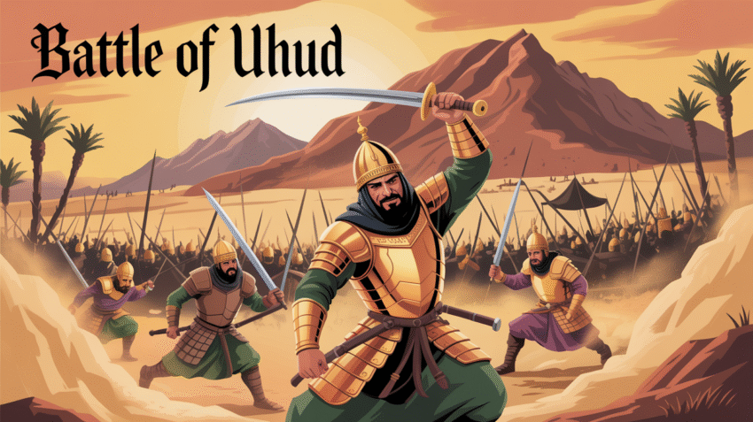 Ilustrasi Perang Uhud