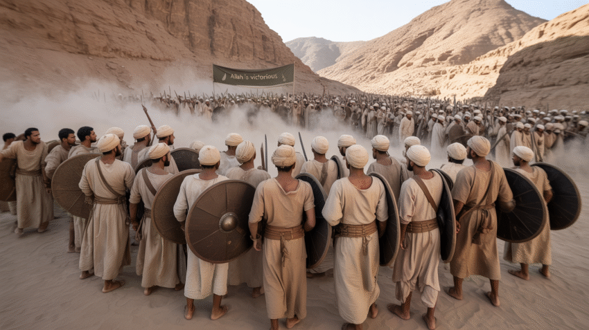Ilustrasi Perang Uhud