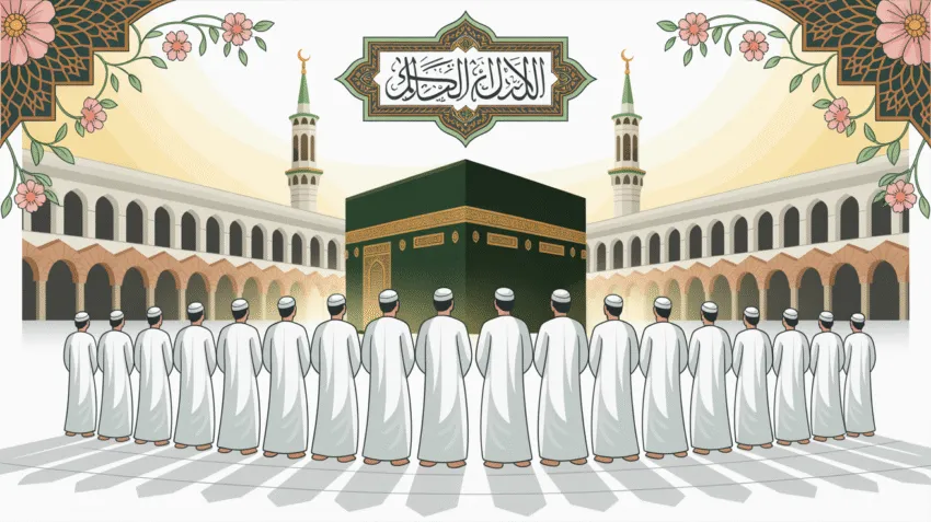 Perbedaan visual antara ibadah haji dan umrah dengan fokus pada wukuf di Arafah