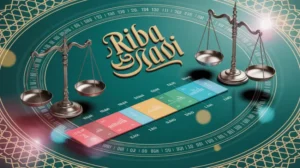 Ilustrasi konsep riba yadi dalam transaksi ekonomi Islam