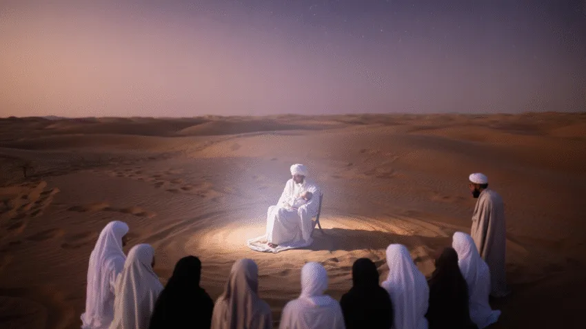 Ilustrasi kelahiran Nabi Muhammad SAW