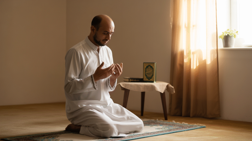 Shalat Sunnah Ashar di tengah suasana tenang