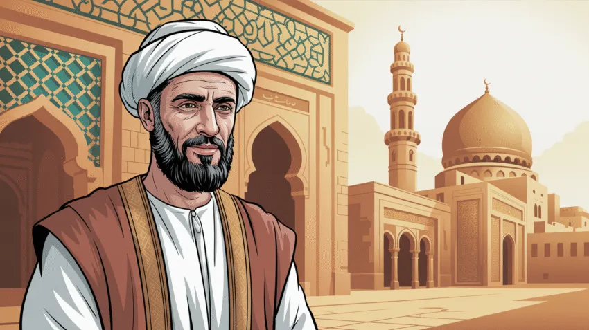 Ilustrasi Umar bin Khattab sebagai pemimpin adil dan bijaksana