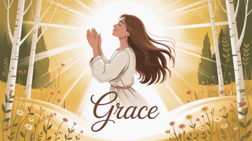 Ilustrasi seseorang bersyukur kepada Tuhan dengan tangan terangkat