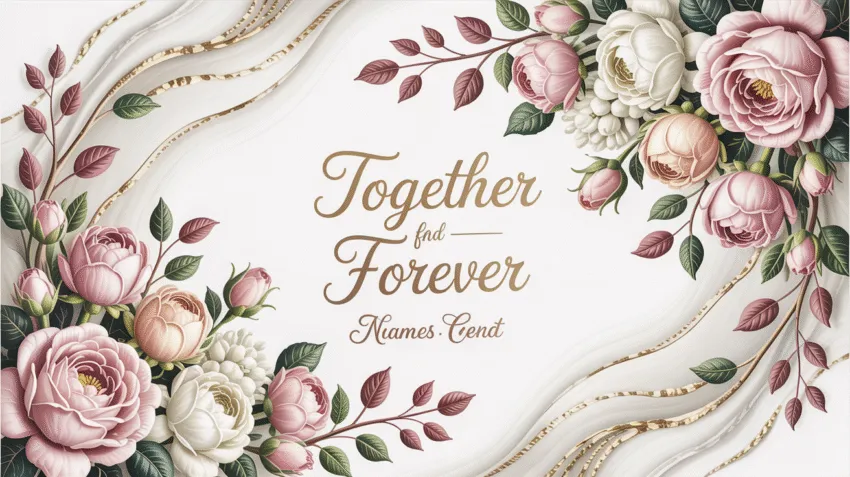 Undangan pernikahan mewah dengan desain elegan dan bahan premium