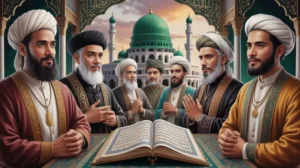 Potret kolektif tokoh-tokoh Islam berpengaruh di Indonesia dari berbagai era sejarah