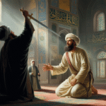 Ilustrasi sejarah wafatnya Ali bin Abi Thalib