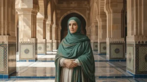 Ilustrasi Fatimah binti Asad, ibu Ali bin Abi Thalib bernama mulia dalam sejarah Islam