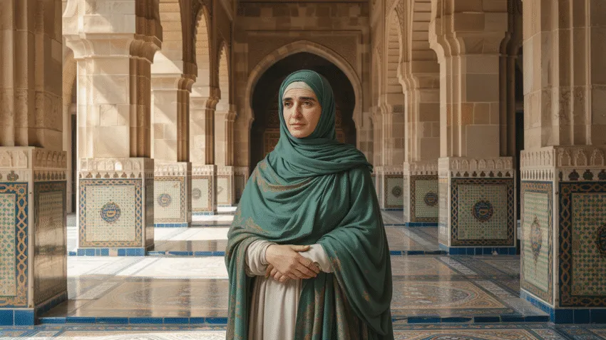 Ilustrasi Fatimah binti Asad, ibu Ali bin Abi Thalib bernama mulia dalam sejarah Islam