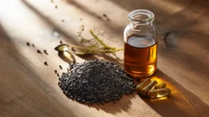 Obat herbal habbatussauda atau jintan hitam dalam berbagai bentuk