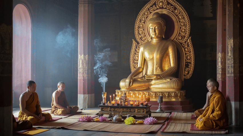 Ibadah Buddha - Ritual meditasi dan spiritual dalam agama Buddha