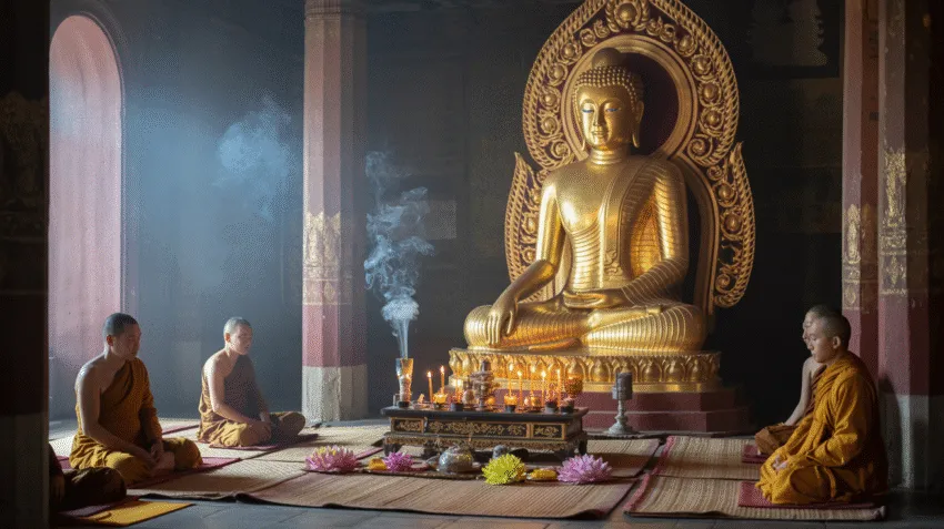 Ibadah Buddha - Ritual meditasi dan spiritual dalam agama Buddha