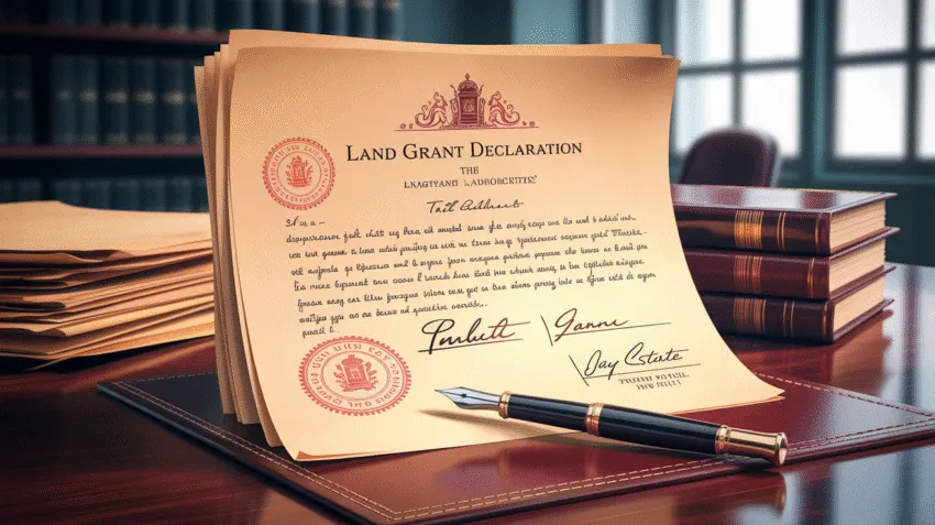 Ilustrasi surat pernyataan hibah tanah dengan contoh format yang sah