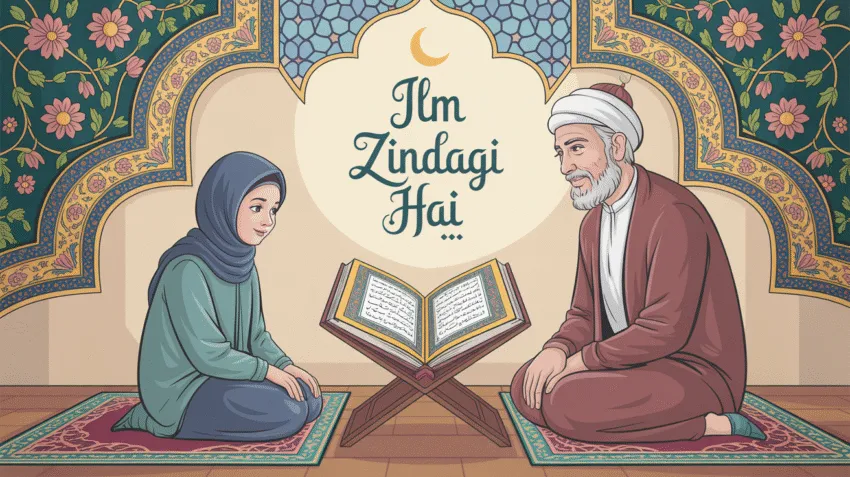 Ilustrasi tasmi al quran adalah praktik memperdengarkan bacaan Al Qur'an
